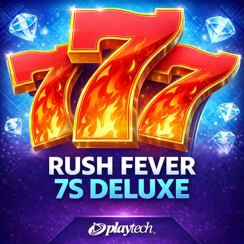 Rush Fever 7s Deluxe slot game interface at sz777